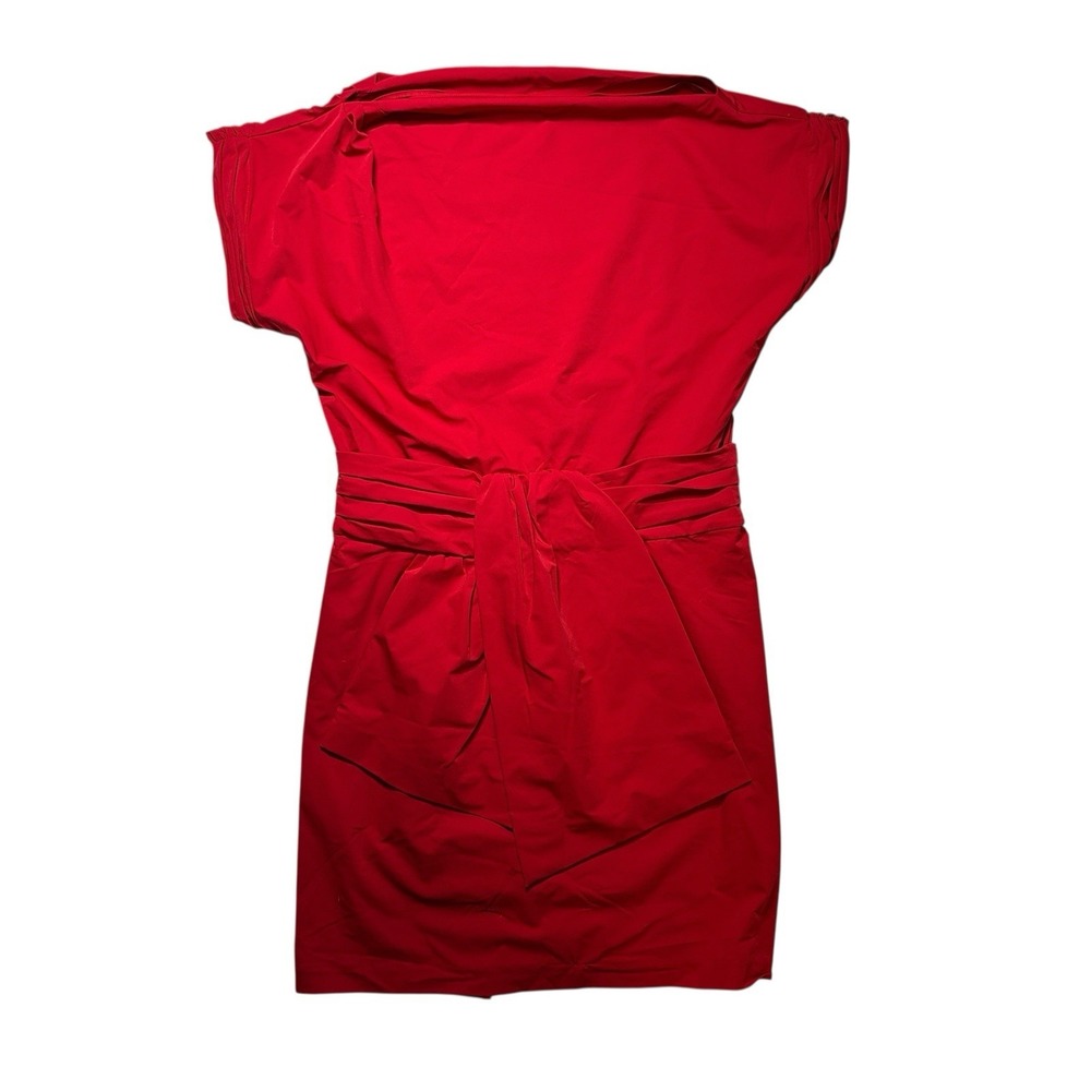 Diane Von Furstenberg‎ "Heaton" Red Bow Dress